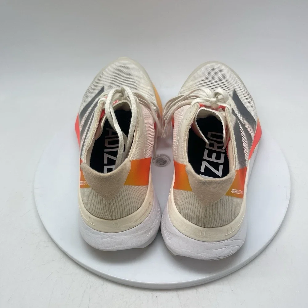 Adidas Sneakers Womens 7 Adizero Boston 12 Ivory Pack Gym Running Shoes IG3325